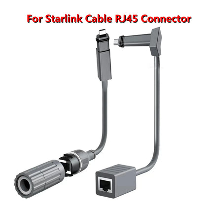 Starlink Cable RJ45 Female Connector – Anti-Aging 24AWG Bare Copper | Home Use