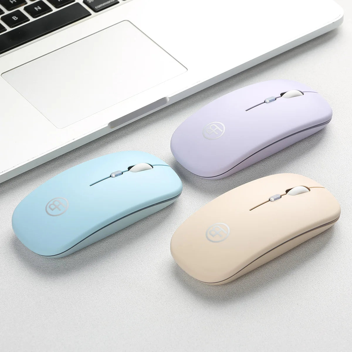 BalanceFit RGB Wireless Gaming Mouse – Rechargeable, LED Backlit, Ergonomic, 1600 DPI, for Laptop & PC