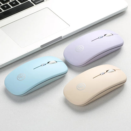 Wireless RGB Rechargeable Gaming Mouse — LED Backlit, Ergonomic, for Laptop & PC