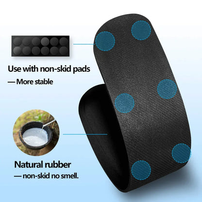 Memory Foam Wrist Rest Mouse Pad – Superfine Fibre, Ergonomic, for Gaming & Office