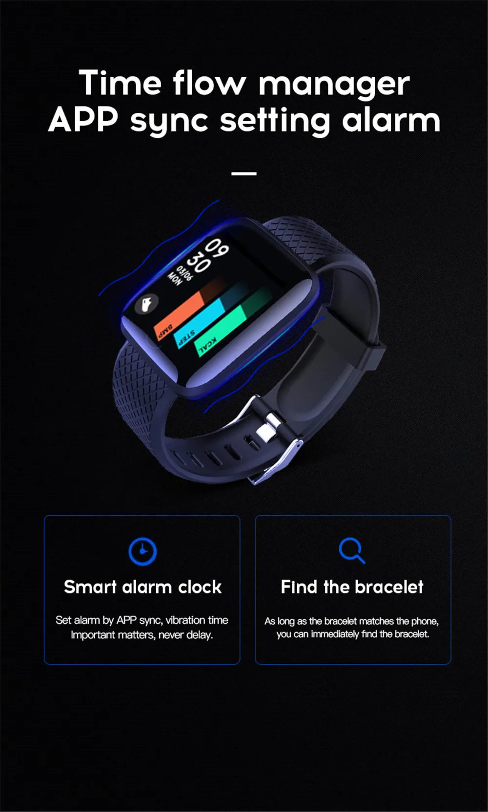2024 Multifunction Smart Watch – Health Tracking, Notifications, Sport Modes