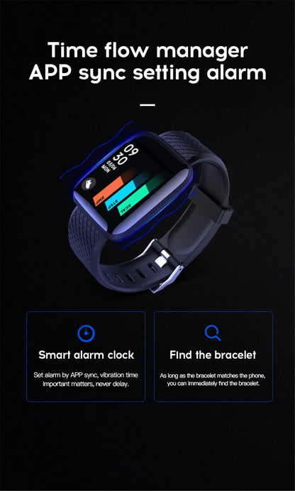 2024 Multifunction Smart Watch – Health Tracking, Notifications, Sport Modes