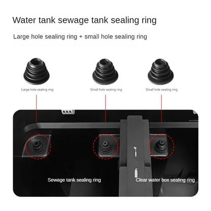 Sealing Ring for Ecovacs DEEBOT X1 / T10 / T20 / N9+ – Base Station Water Tank Replacement