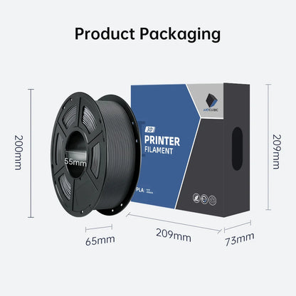 ANYCUBIC PETG / PLA 3D Printer Filament – 3KG, 1.75mm, For Kobra FDM Printers, Toy & Model Printing