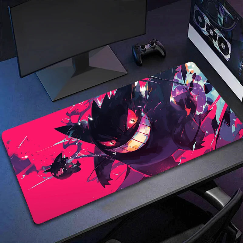 Gengar Anime XXL Gaming Mouse Pad — Large Keyboard Desk Mat for PC & Laptop
