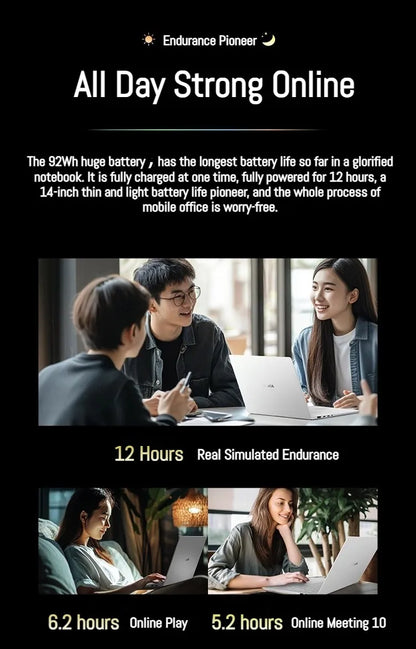 Honor MagicBook Pro 14 – Intel U5-125H, 16/24GB, 3.1K 120Hz, 92Wh Ultrabook