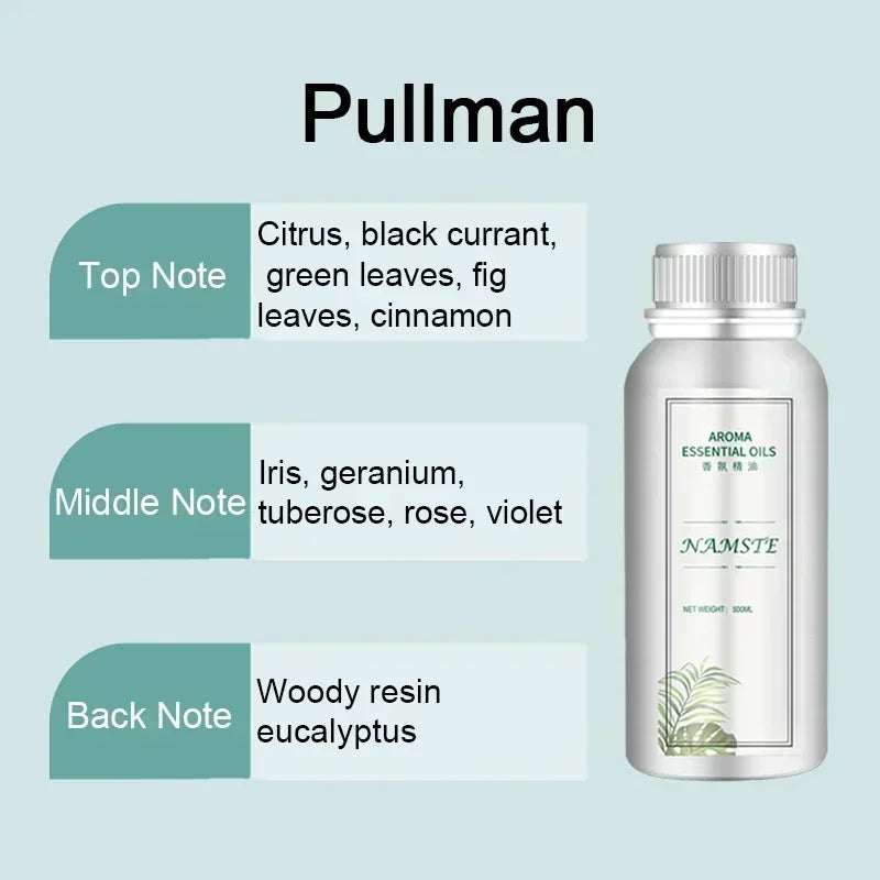Hotel Room Fragrance Oil Refill – 100ml & 500ml Scenting Device Essential Oil for Home & Car