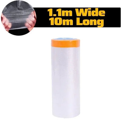 Disposable Self-Adhesive Dustproof Film – Cuttable Furniture & Room Cover