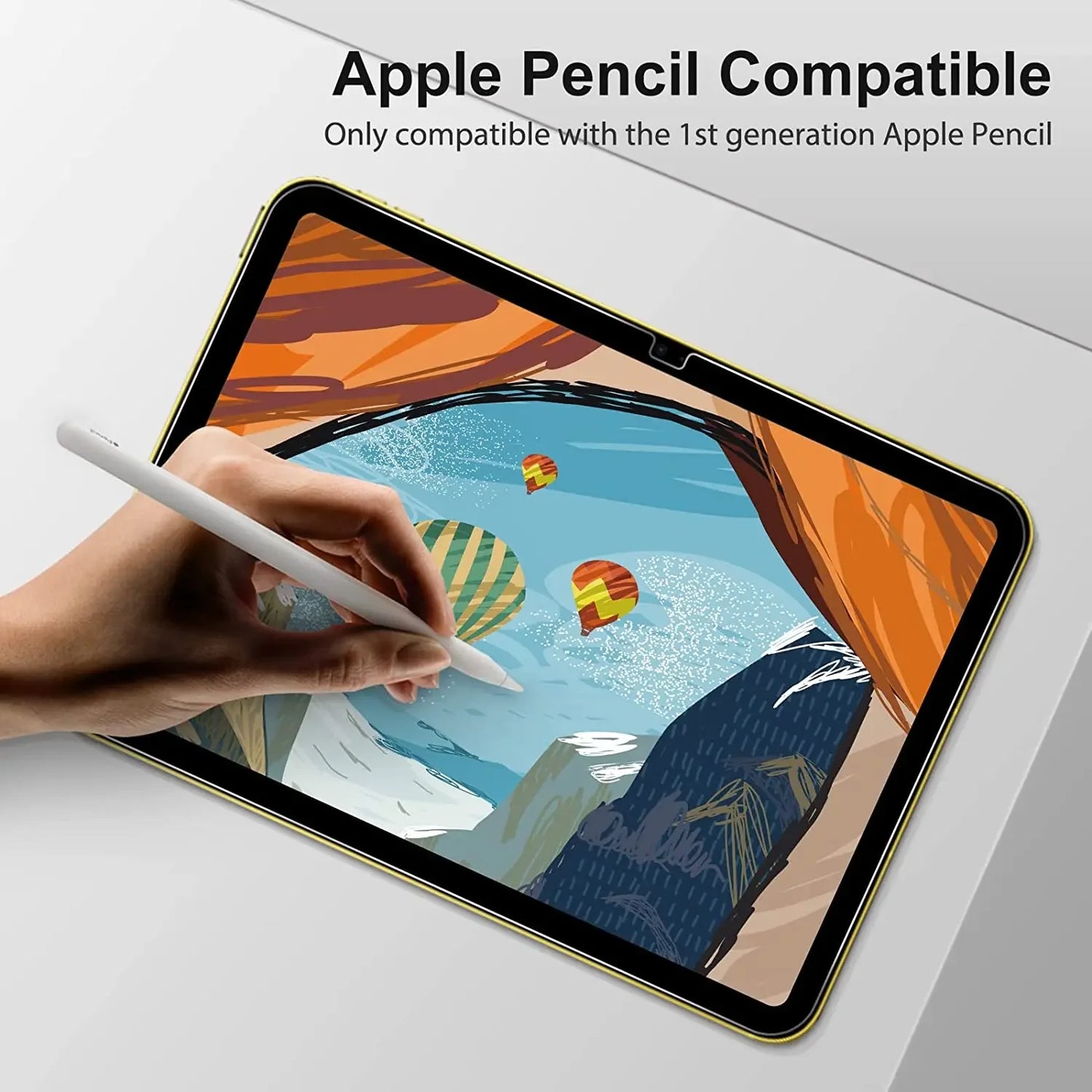Tempered Glass Screen Protector for iPad 10th Gen 10.9" (2022) & iPad 11 A16 (2025)