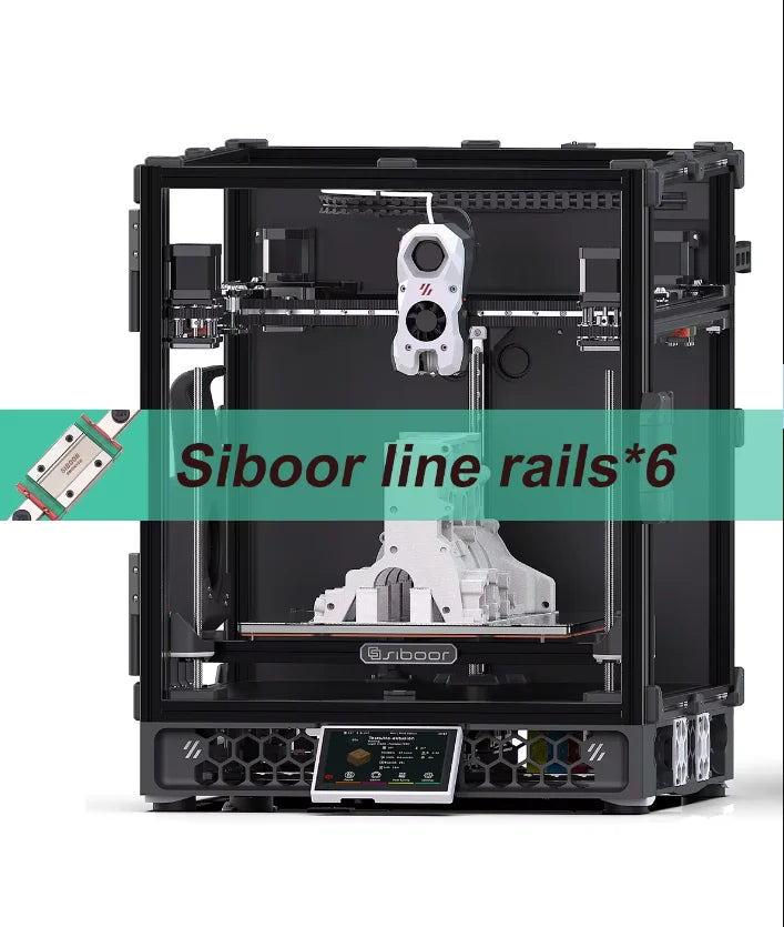 SIBOOR Voron Trident [June] CoreXY 3D Printer – CNC Metal, AWD, 300/350mm