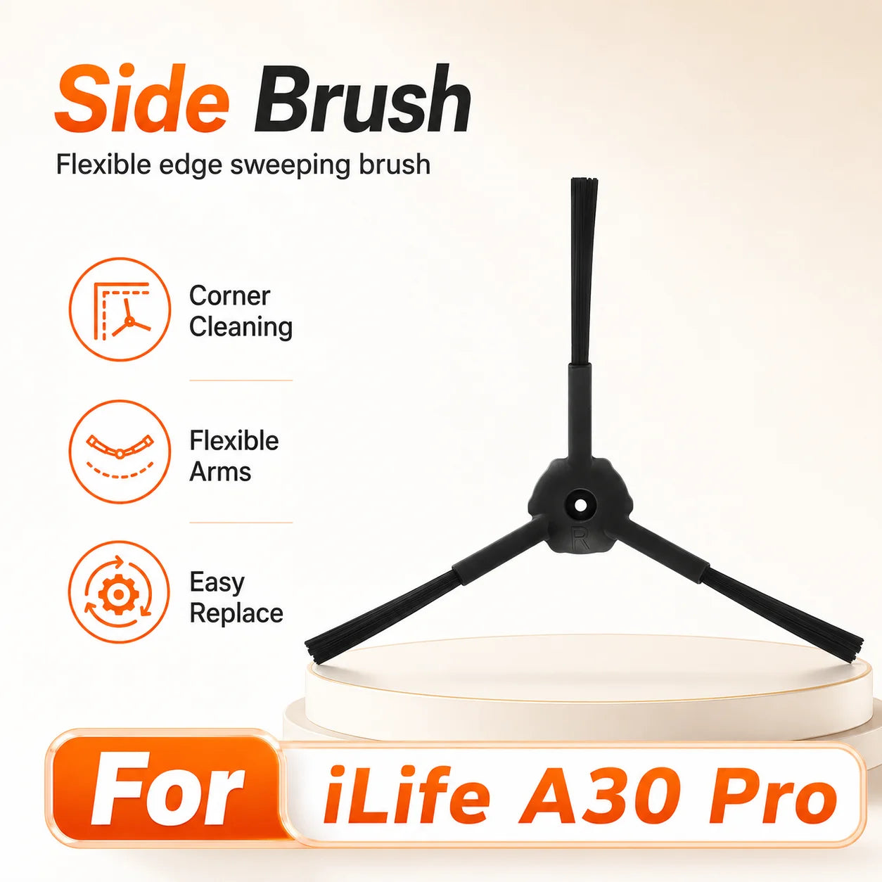 iLife A30 Pro Robot Vacuum Spare Parts – Brush, Filter, Mop & Dust Bag