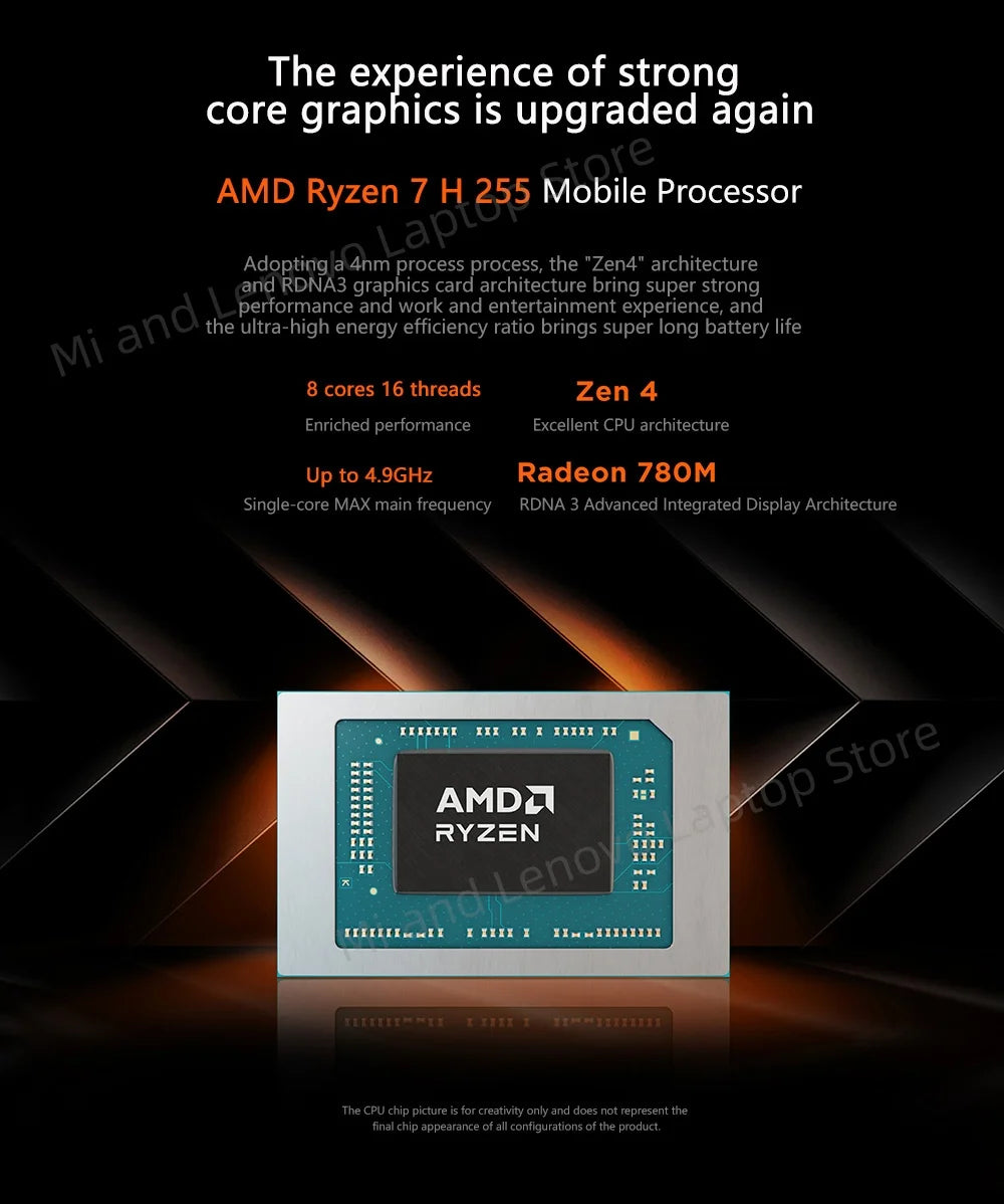 Lenovo Legion R7000 2025 Gaming Laptop — Ryzen 7 H255, RTX 5050 8G, 16GB, 512GB, 15.3" 2.5K 180Hz