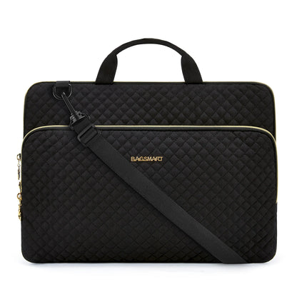 BAGSMART Laptop Handbag & Sleeve 13.3"–15.6" — Shoulder Briefcase for Women, MacBook Air/Pro