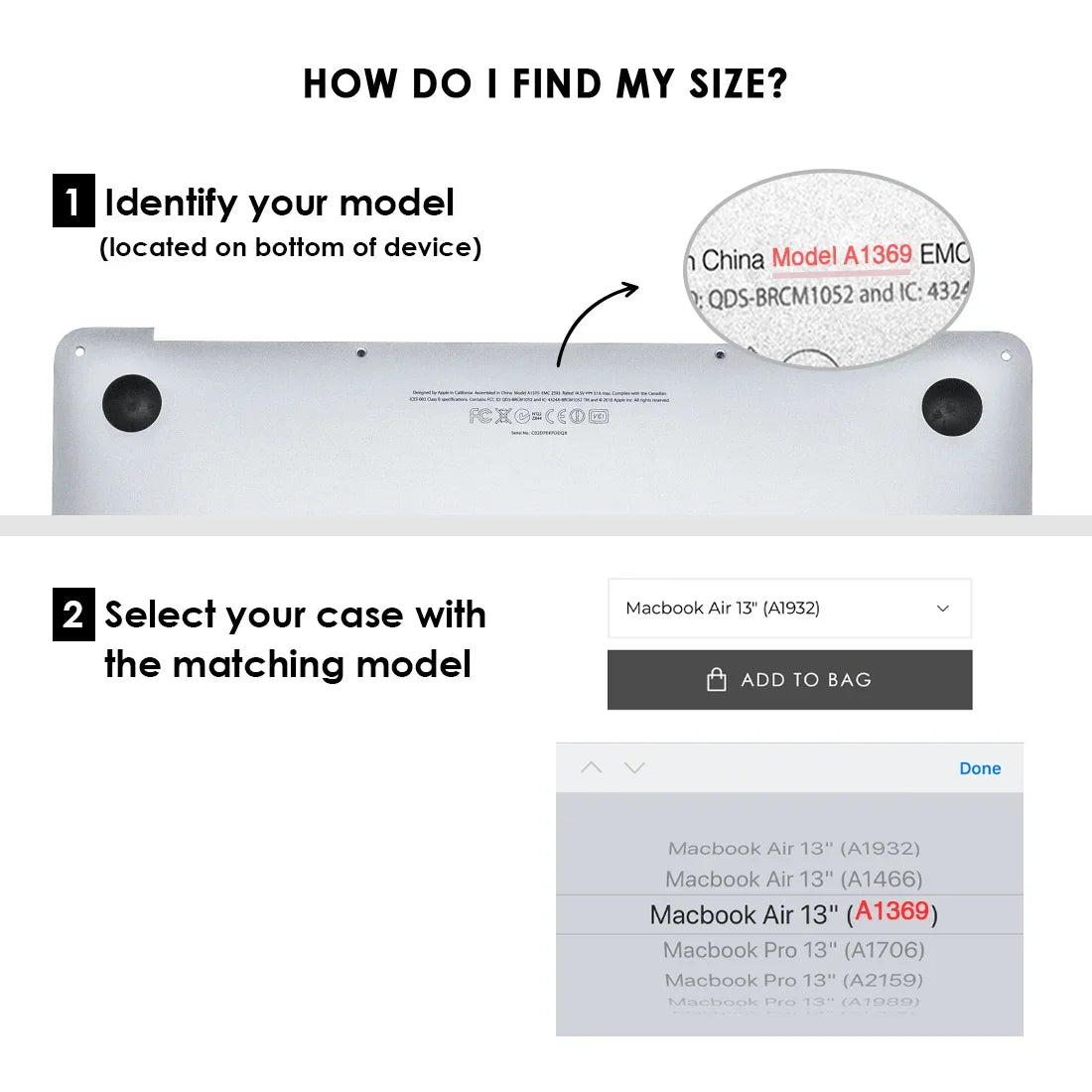 Transparent Hard Shell MacBook Case – MacBook Air & Pro 11" to 16" | M1 M2 Chip Compatible