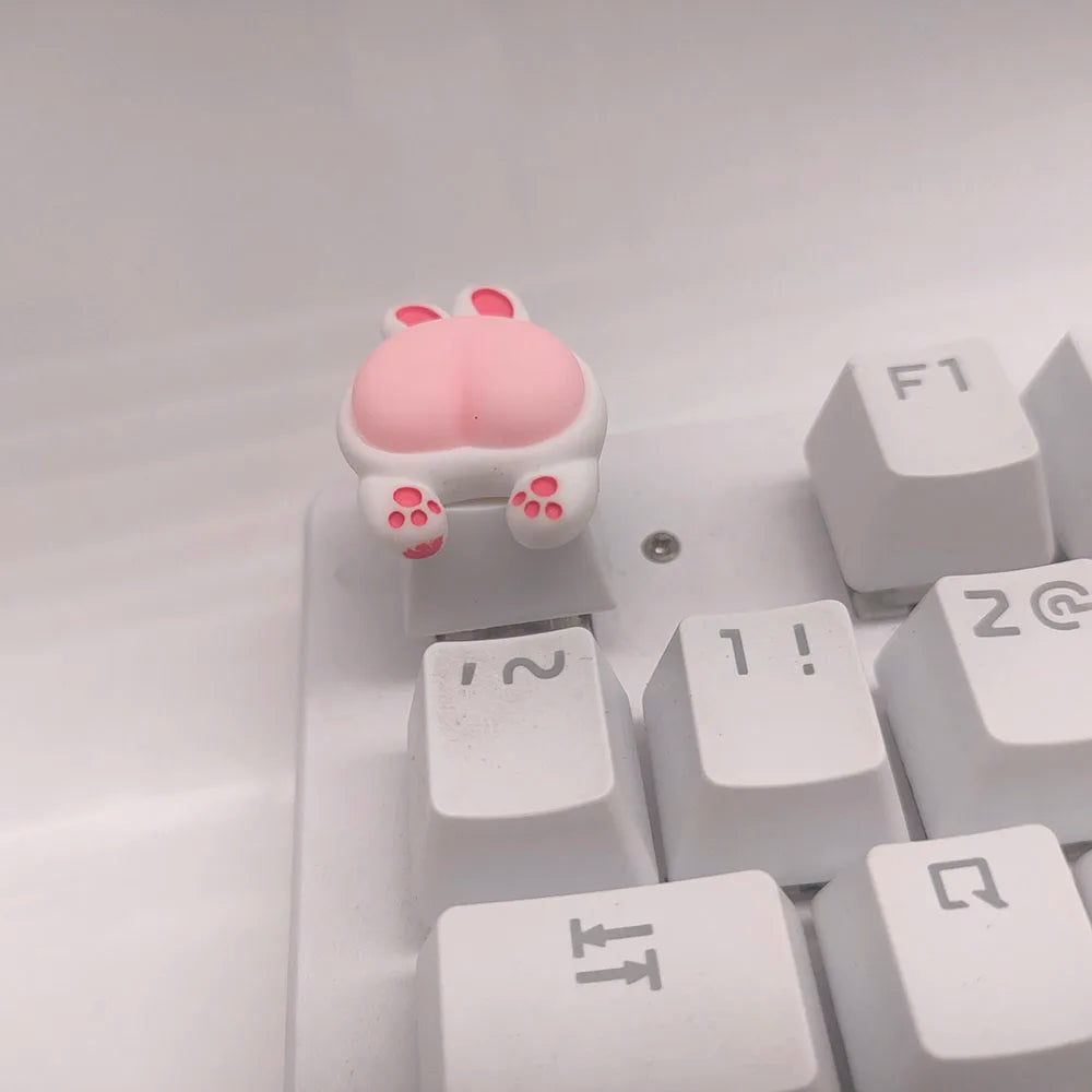 Cat Paw Butt Key Cap Animal Keycaps For Mechanical Gaming Keyboard Custom ESC Keycap Cherry Mx Switch For PC Gift For Birthday