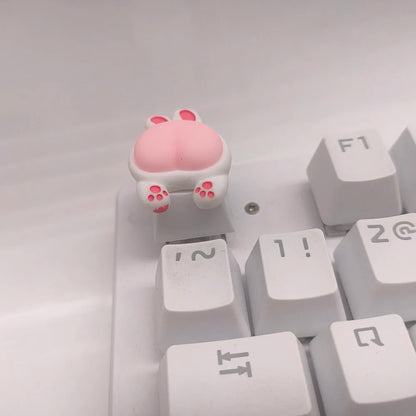Cat Paw Butt Key Cap Animal Keycaps For Mechanical Gaming Keyboard Custom ESC Keycap Cherry Mx Switch For PC Gift For Birthday