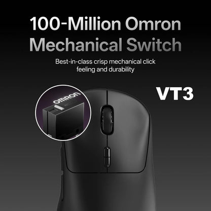 Rapoo VT3 GEN-2 Wireless Gaming Mouse – 53g, 8KHz, 26000DPI, 10 Buttons