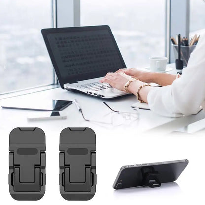 Adjustable Foldable Laptop & Keyboard Stand – Aluminum Alloy, Corrosion Resistant, Mini Office Support