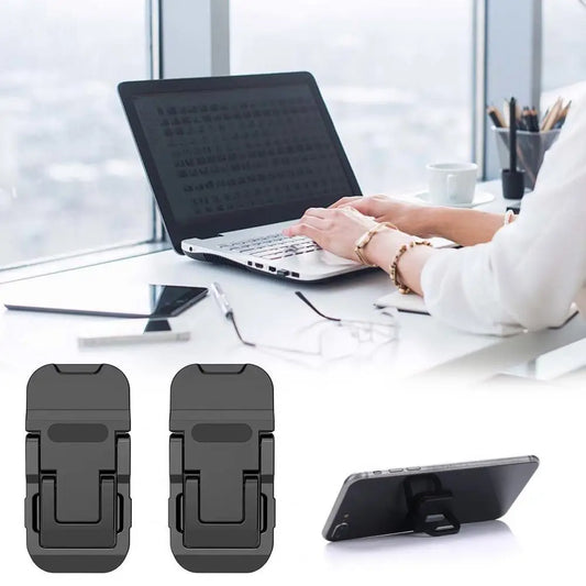 Adjustable Foldable Laptop & Keyboard Stand – Aluminum Alloy, Corrosion Resistant, Mini Office Support