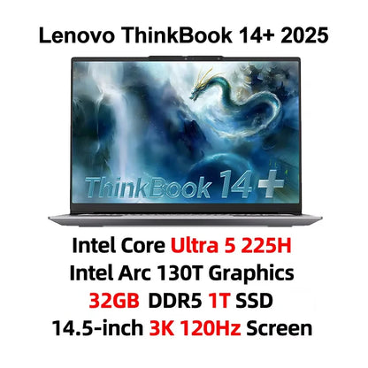 Lenovo ThinkBook 14+ 2025 Laptop | Intel Ultra 5/7/9 | Intel Arc 130T/140T | 32GB DDR5 | 1TB SSD | 14.5" 120Hz
