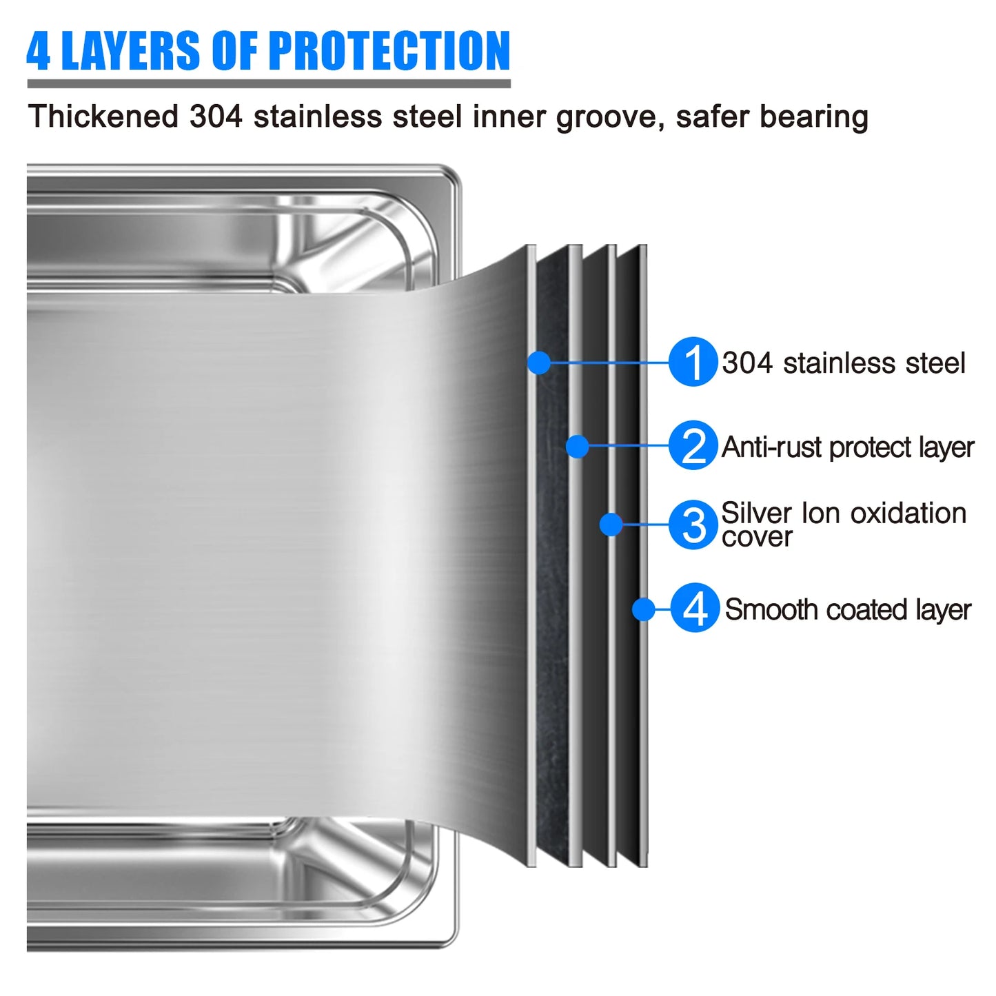 800ml Ultrasonic Cleaner 60W | EU Plug | Degas | 110V-220V | Watches & Jewelry