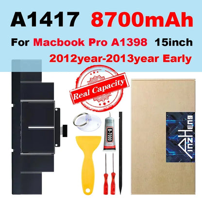 PINZHENG MacBook Pro 13"/15" Battery Replacement — A1278/A1286/A1342/A1398 & More