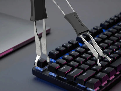 2-in-1 Mechanical Keyboard Keycap & Switch Puller – Universal Key Extractor Tool