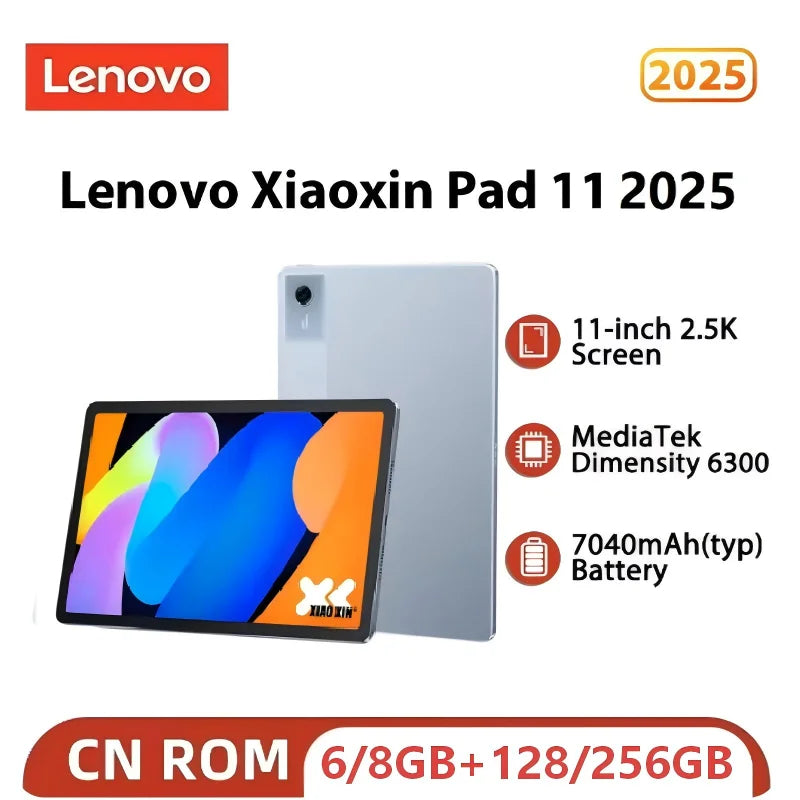 Lenovo Xiaoxin Pad 11 2025 Tablet – 2.5K, Dimensity 6300, 7040mAh