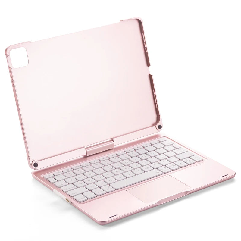 Bluetooth Magic Keyboard Case for iPad Pro 11 / Air – Backlit, Multi-Language, Trackpad