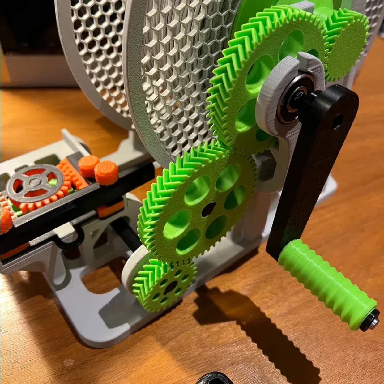 Filament Spool Winder for Bambu Lab P1S / X1 / X1C / P1P Assembled Filament Spool Switcher for Bambu AMS UPGRADED Accessories