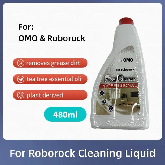 Roborock Floor Cleaning Liquid 480ml | S8 Pro Ultra / S7 Max Ultra / Q5 / Q7 Series Compatible