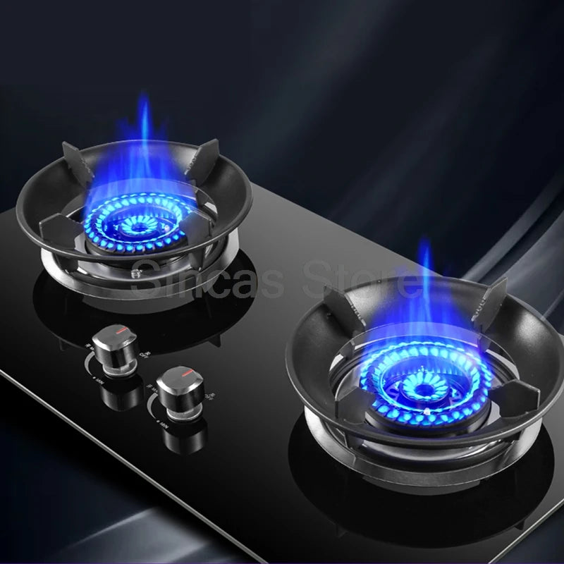 Two-Burner Gas Stove – Fierce Fire Desktop & Built-in | LPG & Natural Gas