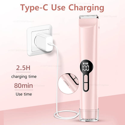Electric Lady Shaver – Rechargeable Wet & Dry Razor for Legs, Arms, Underarm & Bikini
