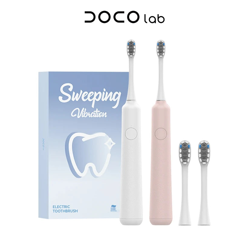 DOCOLAB Sonic Electric Toothbrush | 3-Mode | USB Charging | IPX7 Waterproof