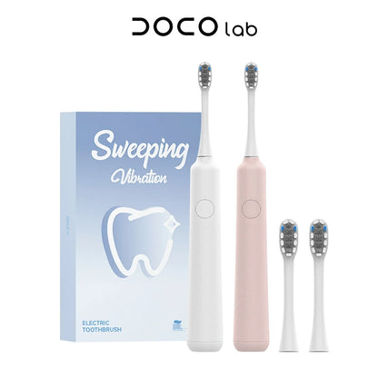 DOCOLAB Sonic Electric Toothbrush | 3-Mode | USB Charging | IPX7 Waterproof