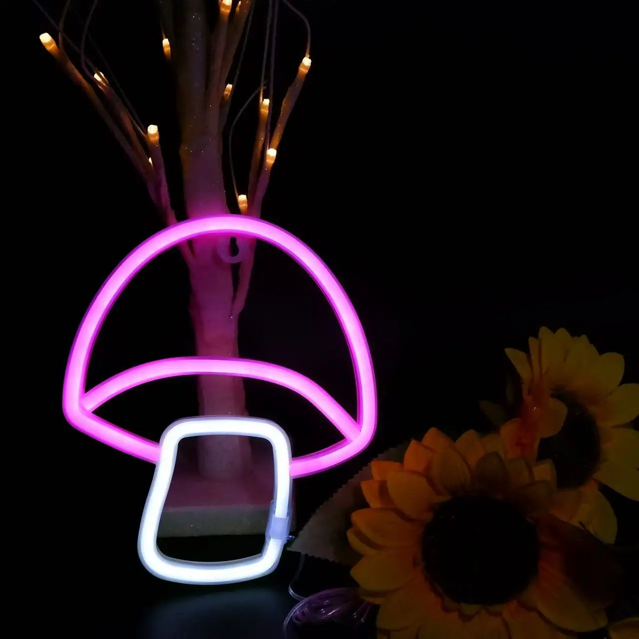 LED Neon Sign – USB/Battery Powered, Customizable, Bar & Bedroom Wall Decor
