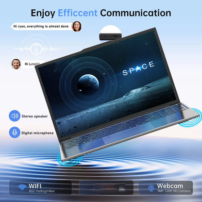 Gaming & Office Laptop — Intel i9-10980HK, 16GB RAM, Up to 2TB SSD, 1080p FHD, Fingerprint Unlock