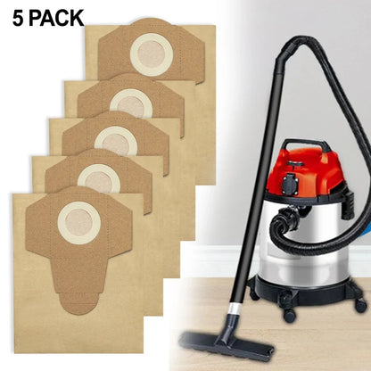Einhell BT-VC 1250S Wet & Dry Vacuum Dust Bags | 20L | 5pcs Replacement