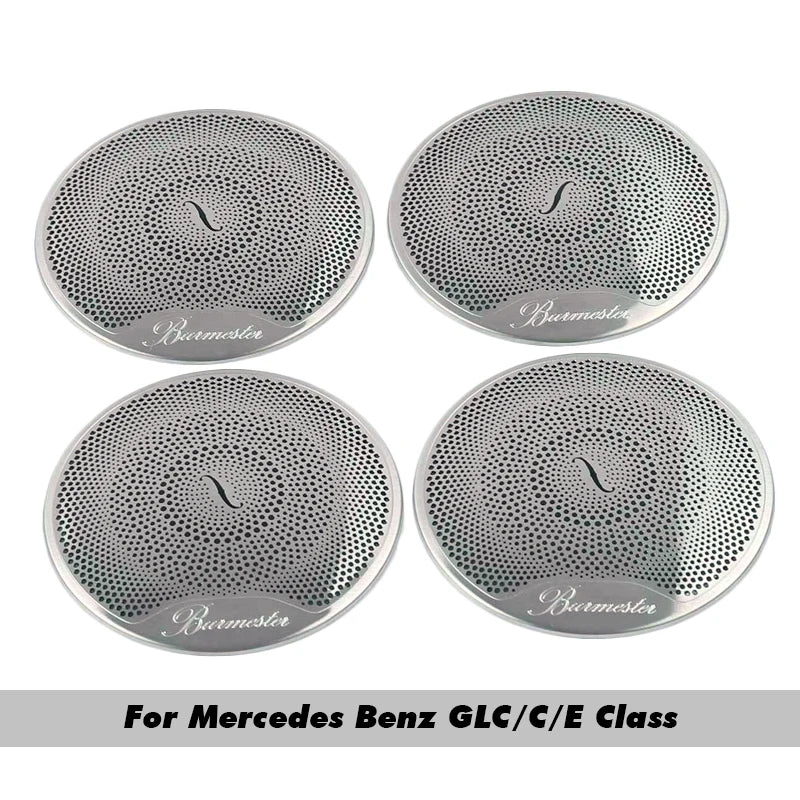 Car Audio Speaker Cover Trim for Mercedes Benz E/C/GLC Class – W213 W205 X253 Door Loudspeaker