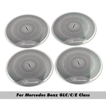 Car Audio Speaker Cover Trim for Mercedes Benz E/C/GLC Class – W213 W205 X253 Door Loudspeaker