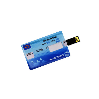 New Credit Bank Card USB Flash Drive 2.0 Custom Logo 4gb 8gb 16gb 32gb 128mb memory Stick Pendrive HSBC MasterCard Bradesco gift