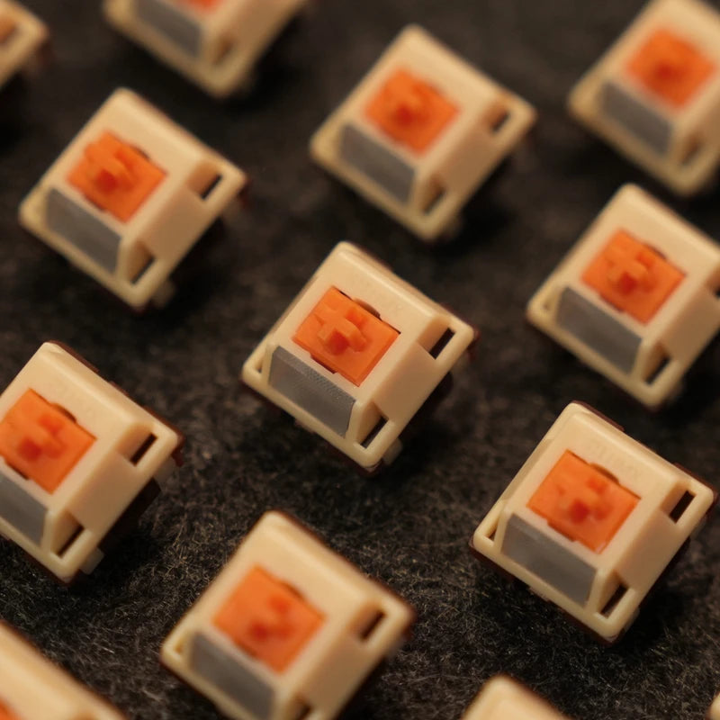 HMX Puppy Tactile Switch – 5-Pin Hot-Swap, 37g / 43g, Factory Lubed | DIY Mechanical Keyboard