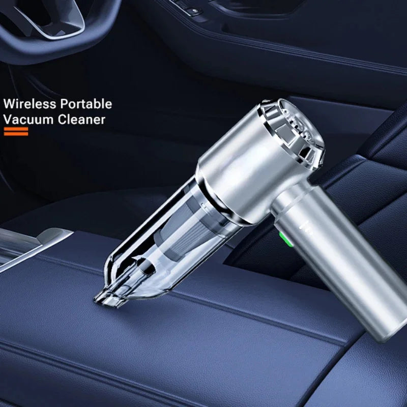 Cordless Car & Home Vacuum Cleaner – Strong Suction Portable Handheld Dust Blower