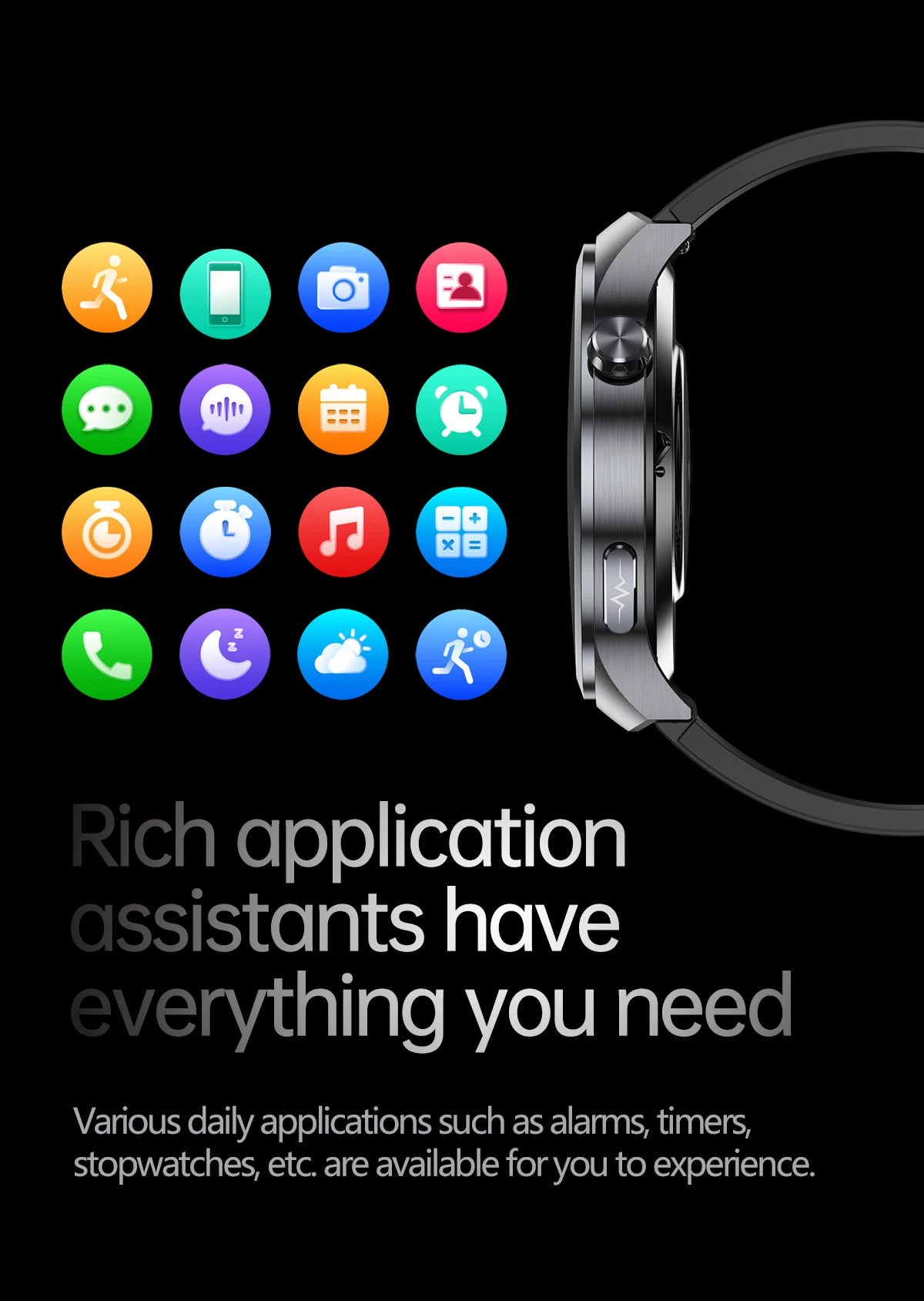 2025 Health Smart Watch – ECG+PPG, Blood Pressure, Blood Oxygen, Uric Acid, Bluetooth Call