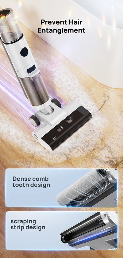 JONR ED12 Wet & Dry Smart Vacuum Mop – Wireless Floor Cleaner 200W