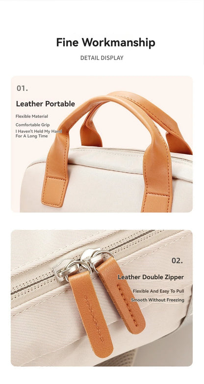 Laptop Shoulder Bag & Backpack – Shockproof Nylon, for MacBook Air/Pro 13/14/15/16, Xiaomi, Lenovo 14/15.6"