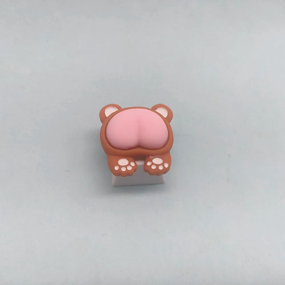 Cat Paw Butt Key Cap Animal Keycaps For Mechanical Gaming Keyboard Custom ESC Keycap Cherry Mx Switch For PC Gift For Birthday