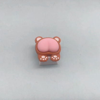 Cat Paw Butt Key Cap Animal Keycaps For Mechanical Gaming Keyboard Custom ESC Keycap Cherry Mx Switch For PC Gift For Birthday