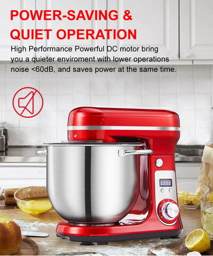 BioloMix Stand Mixer SM-1500 | 1500W | 7L Bowl | 8-Speed | EU 220V