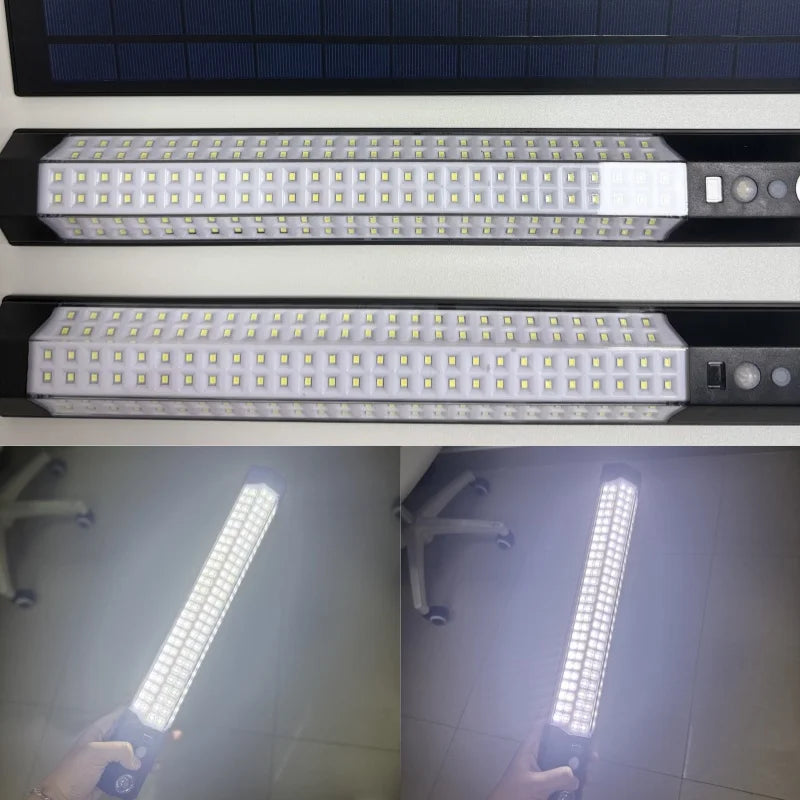Solar Flood Light – 5000000LM LED, Remote Control, Waterproof Outdoor Spotlight